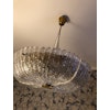 SOON BACK IN STOCK. Orrefors Large Crystal Chandelier "Embassy" by Carl Fagerlund