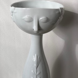 Björn Wiinblad surreal Large 'Eva' Vase by Rosenthal