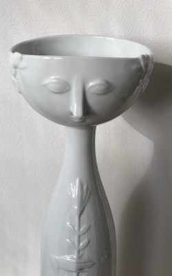 Björn Wiinblad surreal Large 'Eva' Vase by Rosenthal