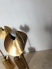 Trio Skultuna Brass Candleholders 'Iniara' design by Pierre Forssell