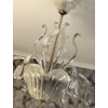 Mid-Century Modern Orrefors Crystal Chandelier. 1940's.