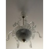 Mid-Century Modern Orrefors Crystal Chandelier. 1940's.