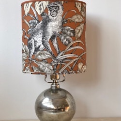 GAB Pewter Art Deco Table Lamp