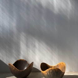 Gunnar Nylund set 'ASH' Ceramic Bowls for Rörstrand