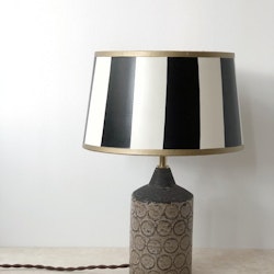 Bo Borgström Brown Stoneware Table Lamp