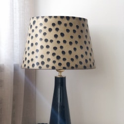Orrefors Table Lamp Black Thick Glass