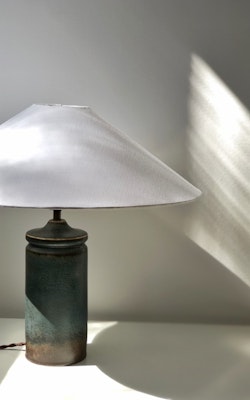 Carl Harry Stålhane Stoneware Table Lamp for Rörstrand. 1960s.