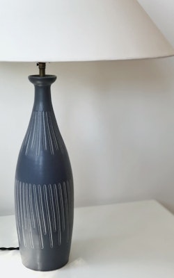 Søholm Danish Modern Large Ceramic Table Lamp. 1960s.