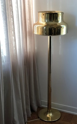 Bumling Floor Lamp in Brass by Atelje Lyktan.