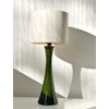 Bergboms Green Opaline Glass Table Lamps