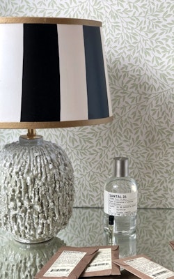 Gunnar Nylund "Chamotte" Mint Table Lamp for Rörstrand