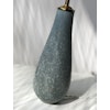 Gunnar Nylund Speckled Blue Stoneware Table Lamp. 1940s.