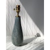 Gunnar Nylund Speckled Blue Stoneware Table Lamp. 1940s.