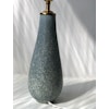 Gunnar Nylund Speckled Blue Stoneware Table Lamp. 1940s.