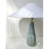 Gunnar Nylund Speckled Blue Stoneware Table Lamp. 1940s.