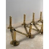 Brass Candleholder "Margareta-slingan" by Lars Holmström for Arvika