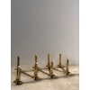 Brass Candleholder "Margareta-slingan" by Lars Holmström for Arvika