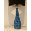 Bitossi Large Blue Ceramic Table Lamp