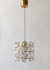 Orrefors Glass Disc Pendant by Carl Fagerlund (pair available)