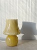 Yellow Murano Mushroom Table Lamp. 1970s.