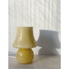 Yellow Murano Mushroom Table Lamp. 1970s.