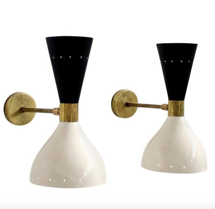 Wall Lamps in the Style of Stilnovo