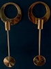 Set of two Wall-Fixed Candlestick by Kolbäck, Sweden.