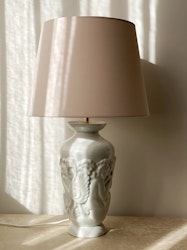 Gefle Art Deco Porcelain Large Table Lamp. 1930s.