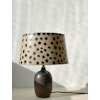 Agne Aronsson Vintage Brown Ceramic Table Lamp. 1960s.