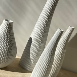 Stig Lindberg set of 4x 'Reptil' Ceramic Vases by Gustavsberg, 1950's.