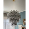 Orrefors Fagerhult Chandelier ’Festival’. 1960's.