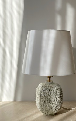 Gunnar Nylund "Chamotte" Table Lamp for Rörstrand