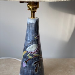 Colorful Ceramic Lamp by Tilgman Keramik, 1960s.