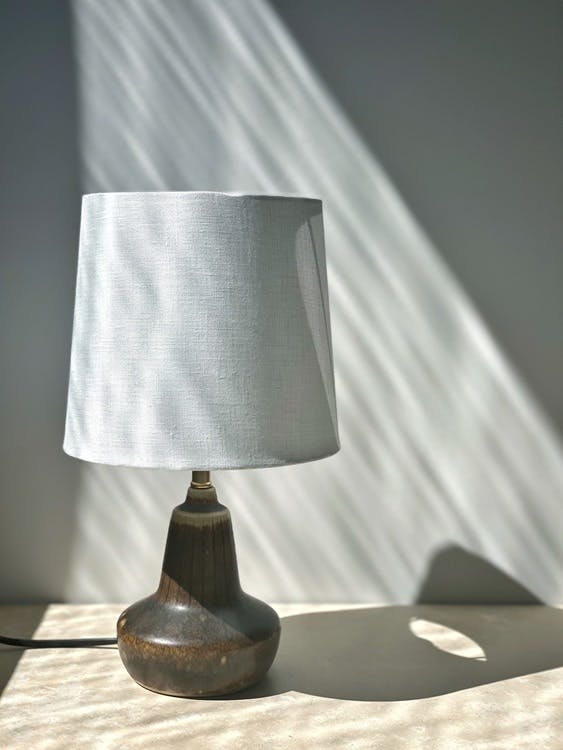 Gunnar Nylund Small Stoneware Table Lamp for Rörstrand