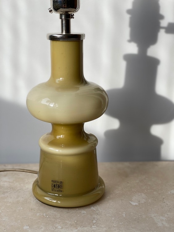 Flygsfors Table Lamp in Organic Form. 1960s.