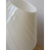 Large White Murano Glass Mushroom Table Lamp, 1970s