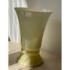 Pastel Yellow Murano Bell Formed Table Lamp. 1970s.