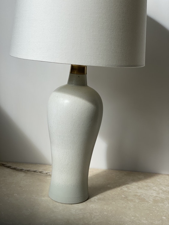 Gunnar Nylund Stoneware Table Lamp. 1950s.