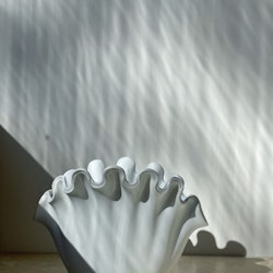 Wilhelm Kåge Shell Formed Vase 'Våga' by Gustavsberg.