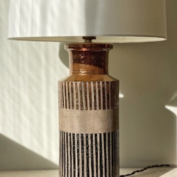 Bitossi Ceramic Table Lamp for Bergboms. 1960s.