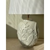 Anna-Lisa Thomson White Ceramic Table Lamp for Upsala-Ekeby. 1940s.