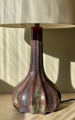 Michael Andersen Stoneware Table Lamp. 1960s.
