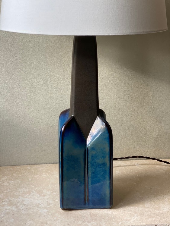 Søholm Danish Modern Large Ceramic Table Lamp. 1970s.