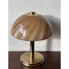 Large Mushroom Swirl Table Lamp. 1970s.