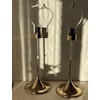 Pair of Large Bergboms Brass Table Lamp Model B-024. 1960s.