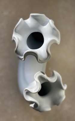 Wilhelm Kåge Vase 'Våga' by Gustavsberg. 1950s.