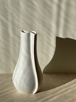 Wilhelm Kåge Large Stoneware Vase "Surrea" by Gustavsberg. 1940s.