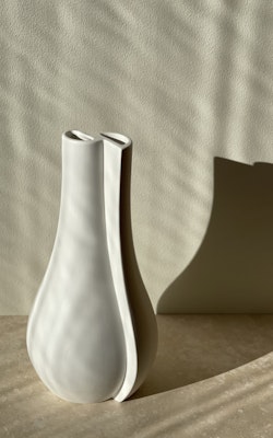 Wilhelm Kåge Large Stoneware Vase "Surrea" by Gustavsberg. 1940s.