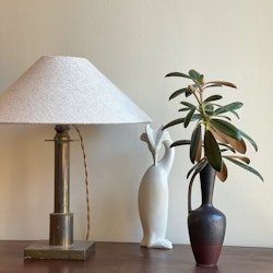 Art Deco Table Lamp in Brass. 1930s.