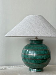 Gustavsberg Table Lamp "Argenta" by Wilhelm Kåge. 1940s.